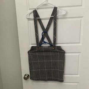 Hollister skirt with suspenders